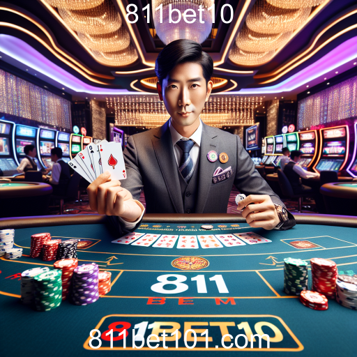 Experimente a Emoção do Cassino Ao Vivo no 811bet10